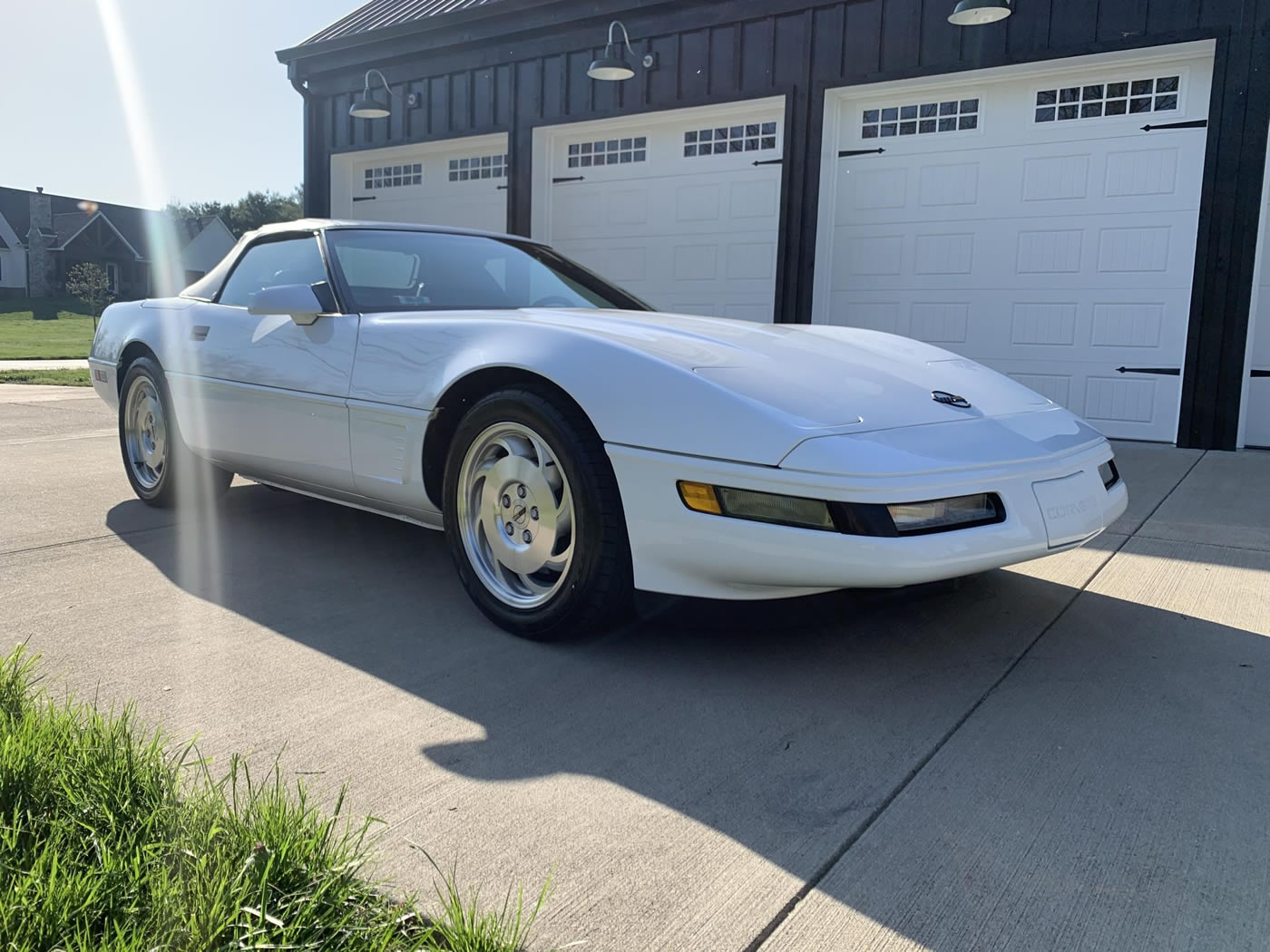 1995 Corvette Convertible in Arctic White