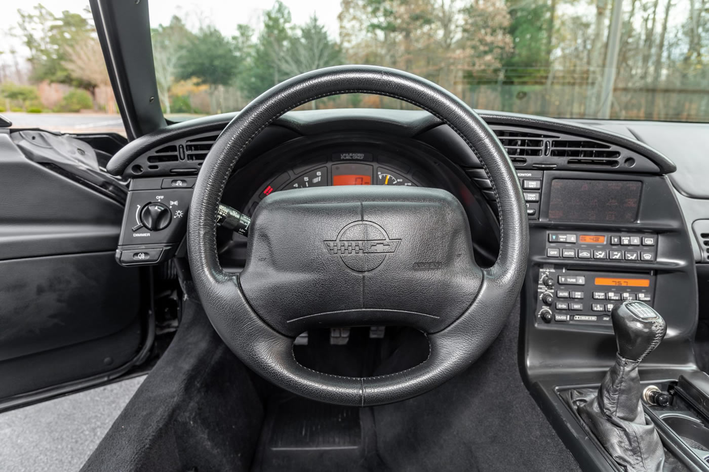 1995 Corvette Coupe in Black