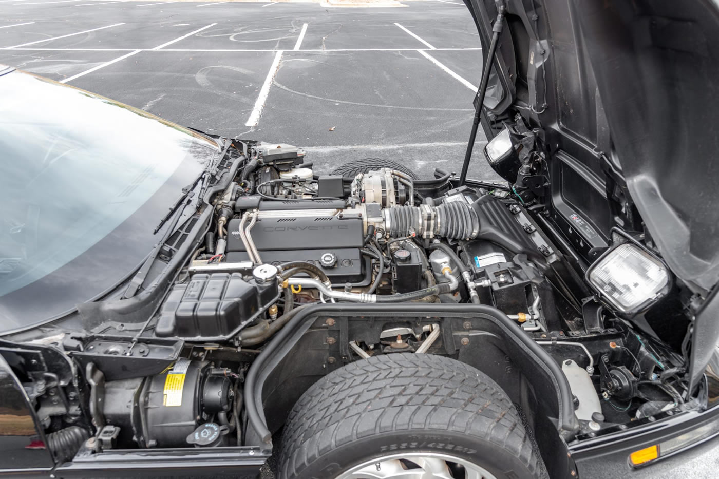 1995 Corvette Coupe in Black