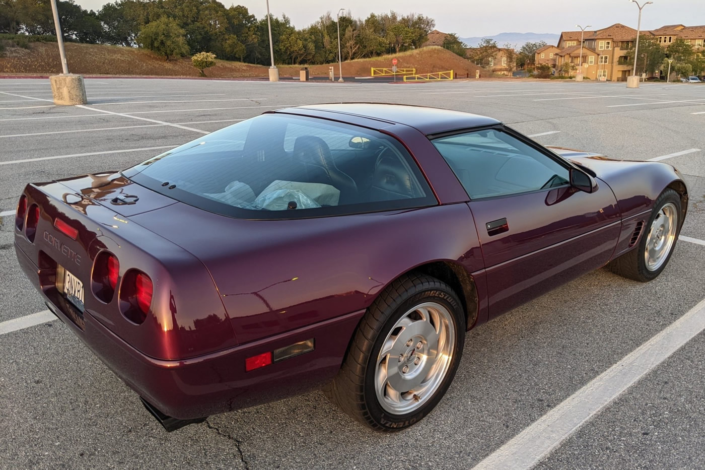 1995 Corvette Coupe in Dark Purple Metallic