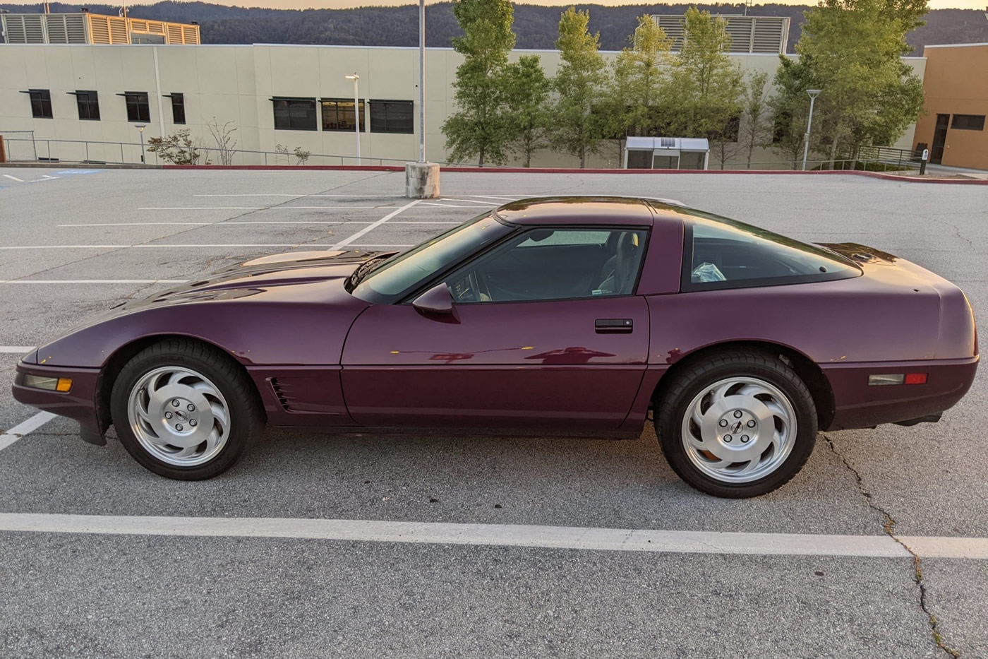 1995 Corvette Coupe in Dark Purple Metallic