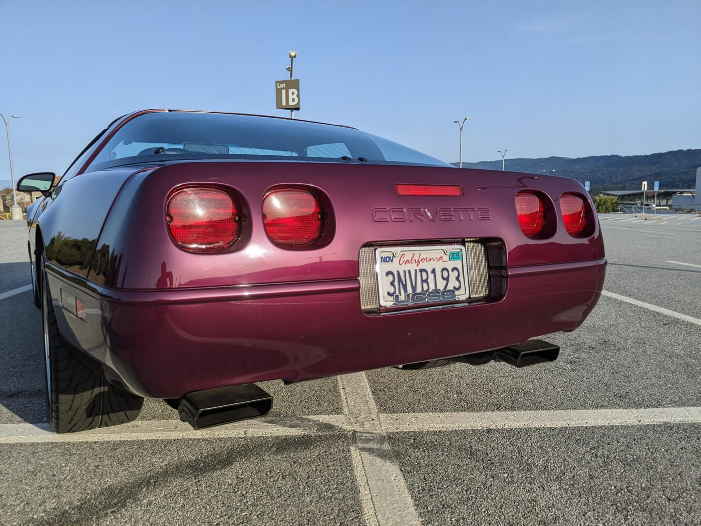 1995 Corvette Coupe in Dark Purple Metallic
