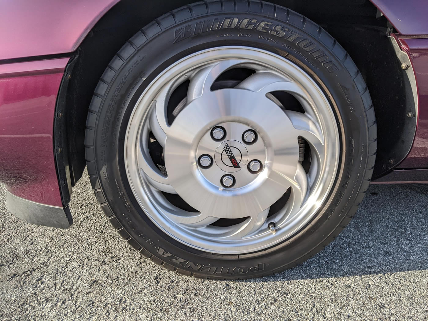 1995 Corvette Coupe in Dark Purple Metallic