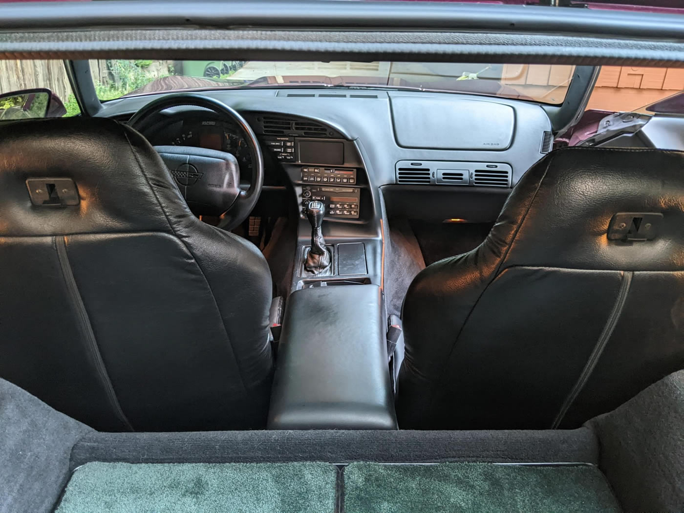 1995 Corvette Coupe in Dark Purple Metallic