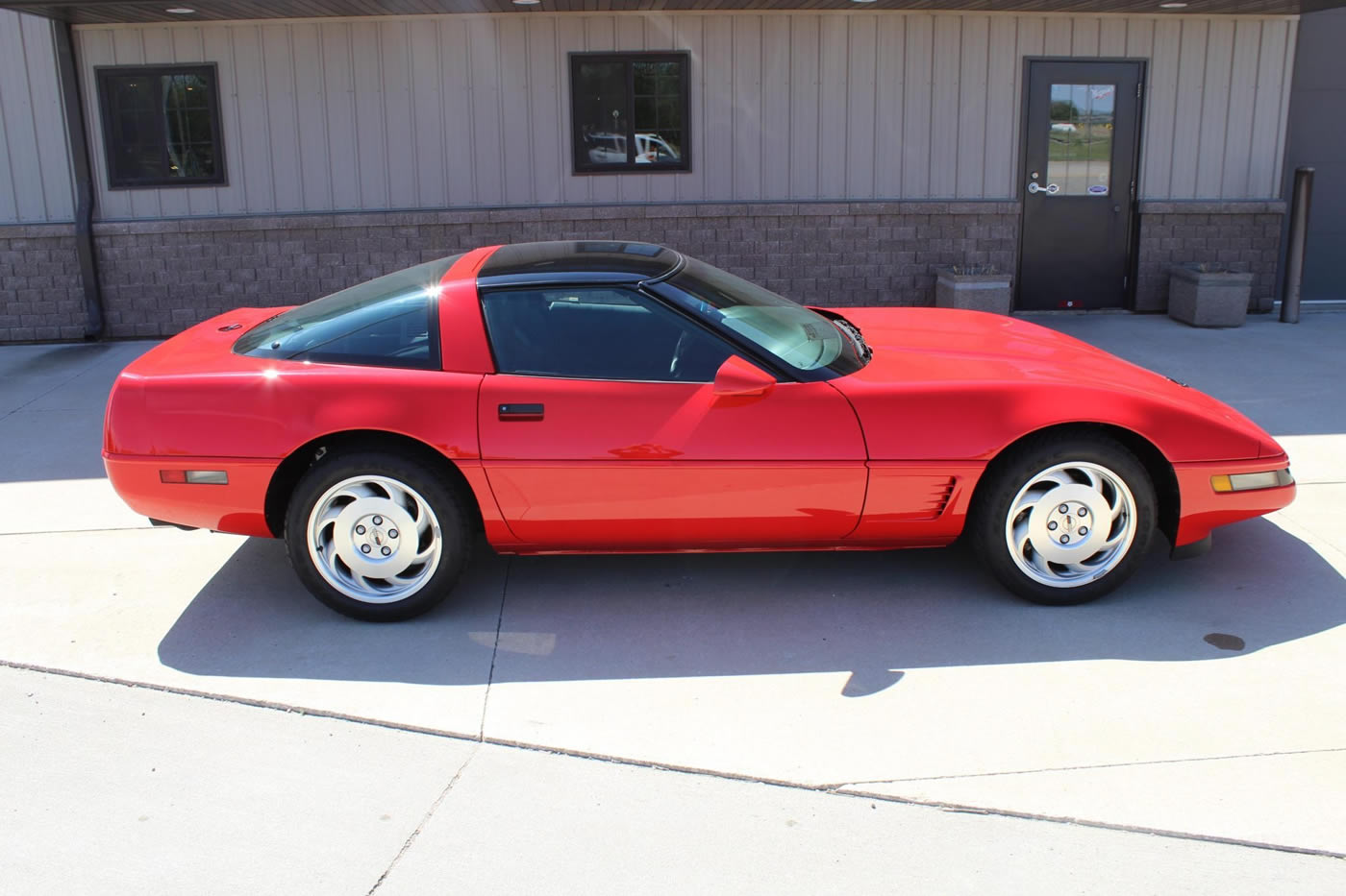 1995 Corvette Coupe in Torch Red