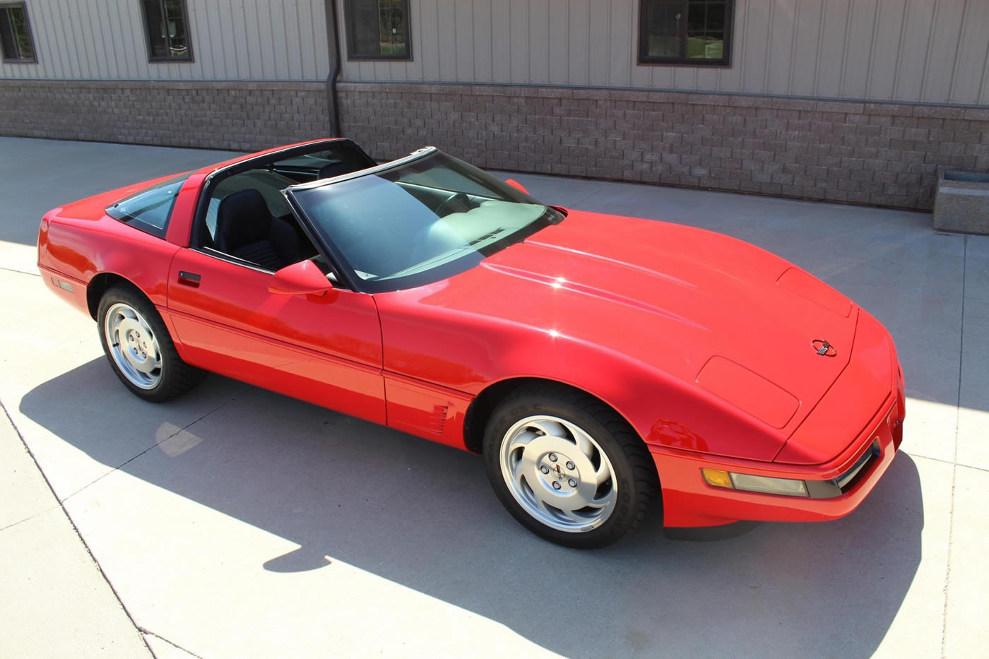 1995 Corvette Coupe in Torch Red