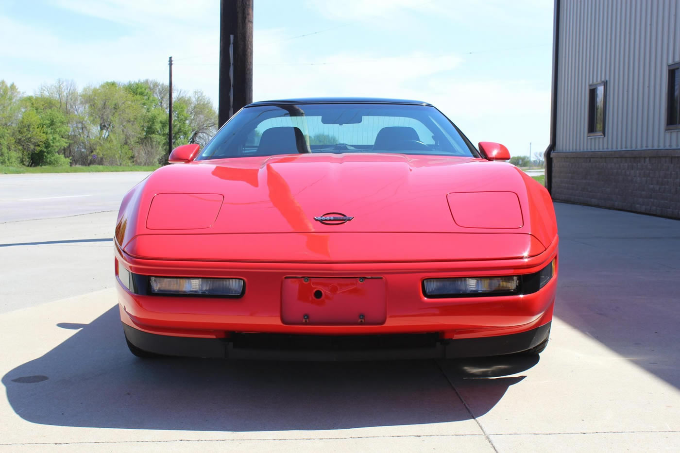 1995 Corvette Coupe in Torch Red