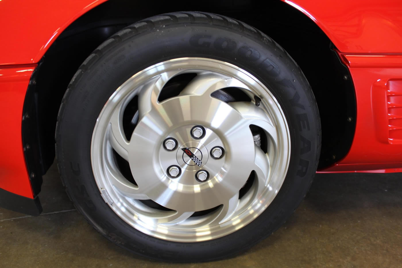 1995 Corvette Coupe in Torch Red