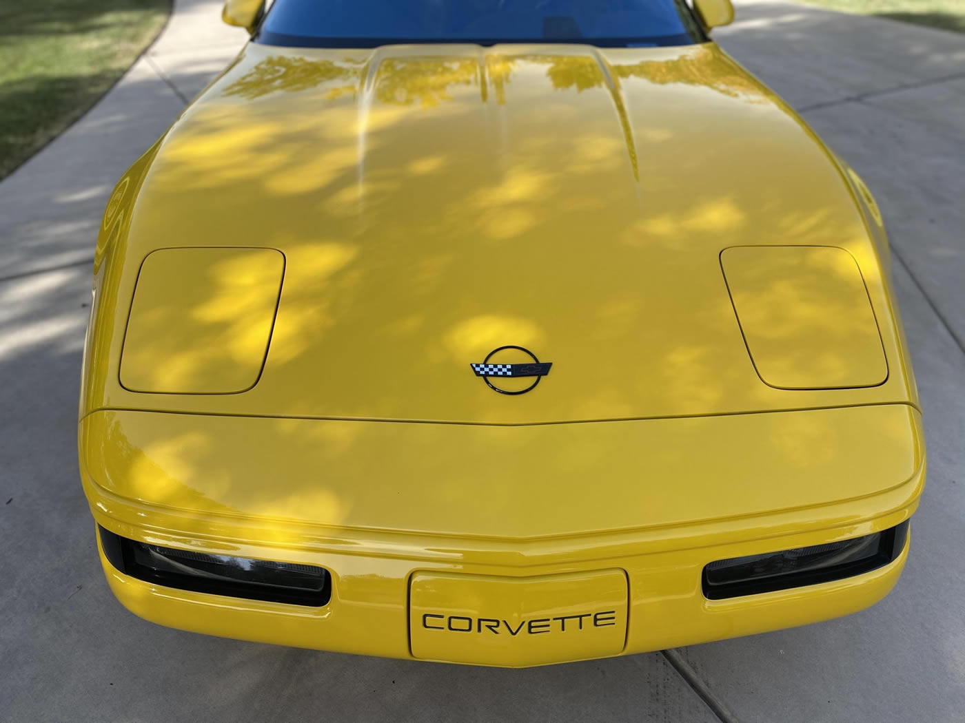 1995 Corvette ZR-1 in Competition Yellow