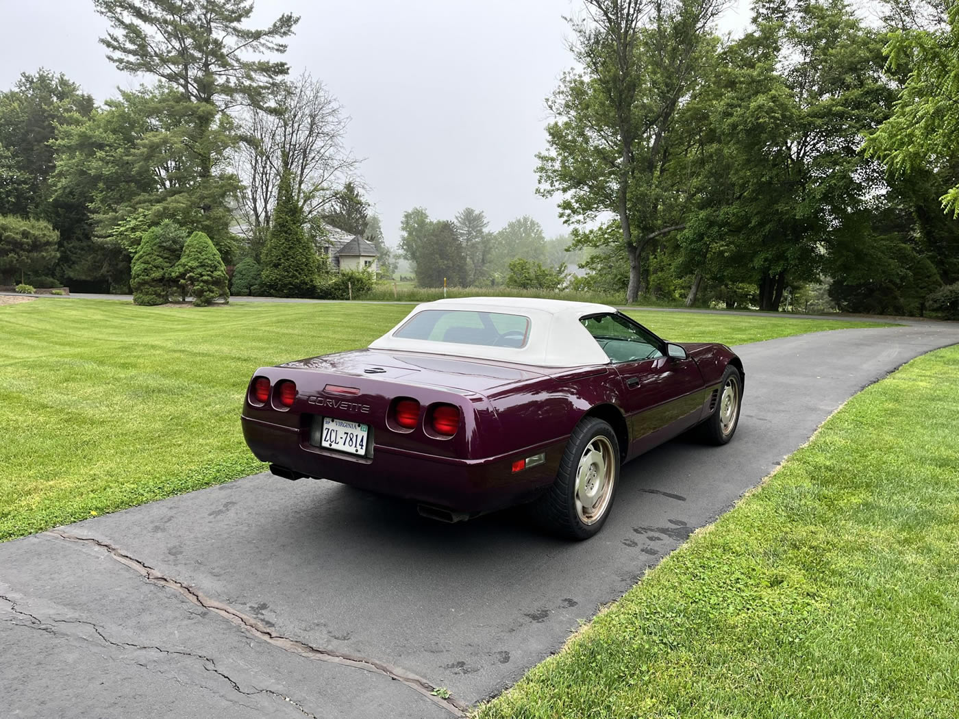 1996 Corvette Convertible LT4 6-Speed in Dark Purple Metallic