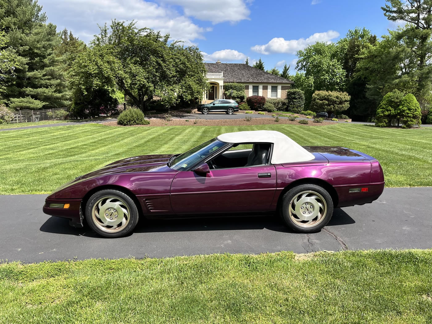 1996 Corvette Convertible LT4 6-Speed in Dark Purple Metallic