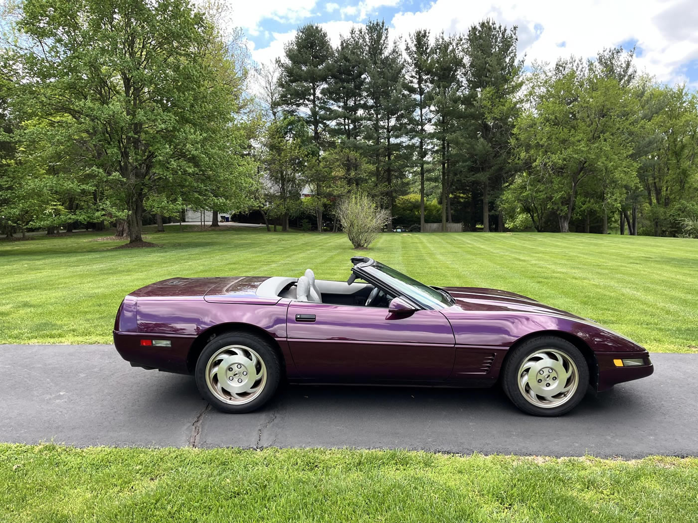 1996 Corvette Convertible LT4 6-Speed in Dark Purple Metallic