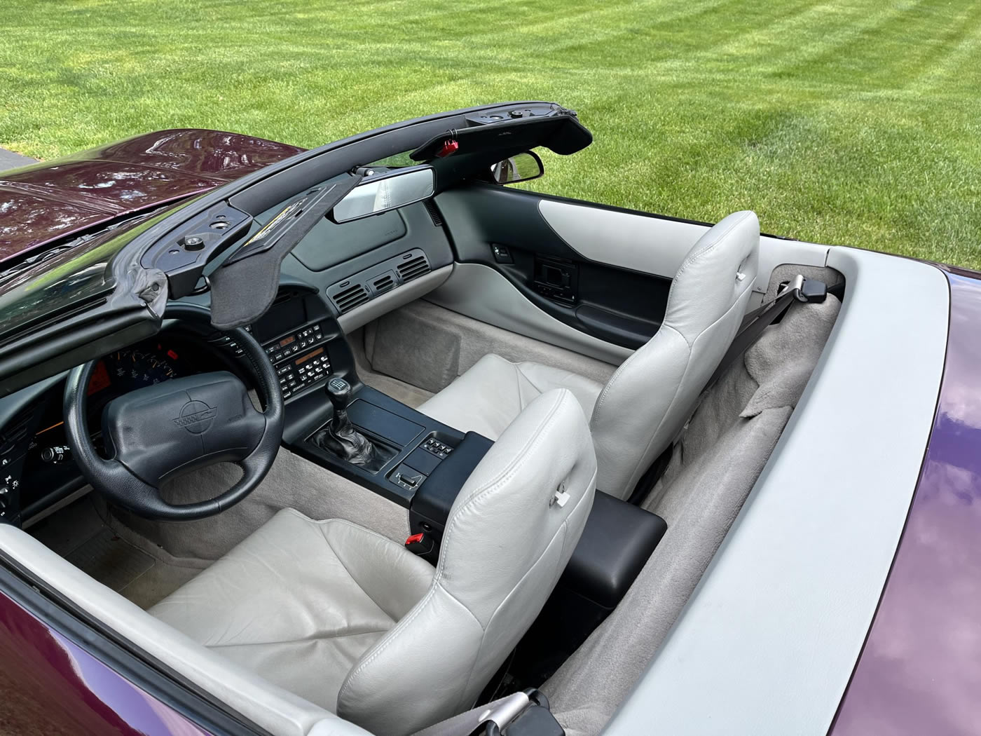 1996 Corvette Convertible LT4 6-Speed in Dark Purple Metallic