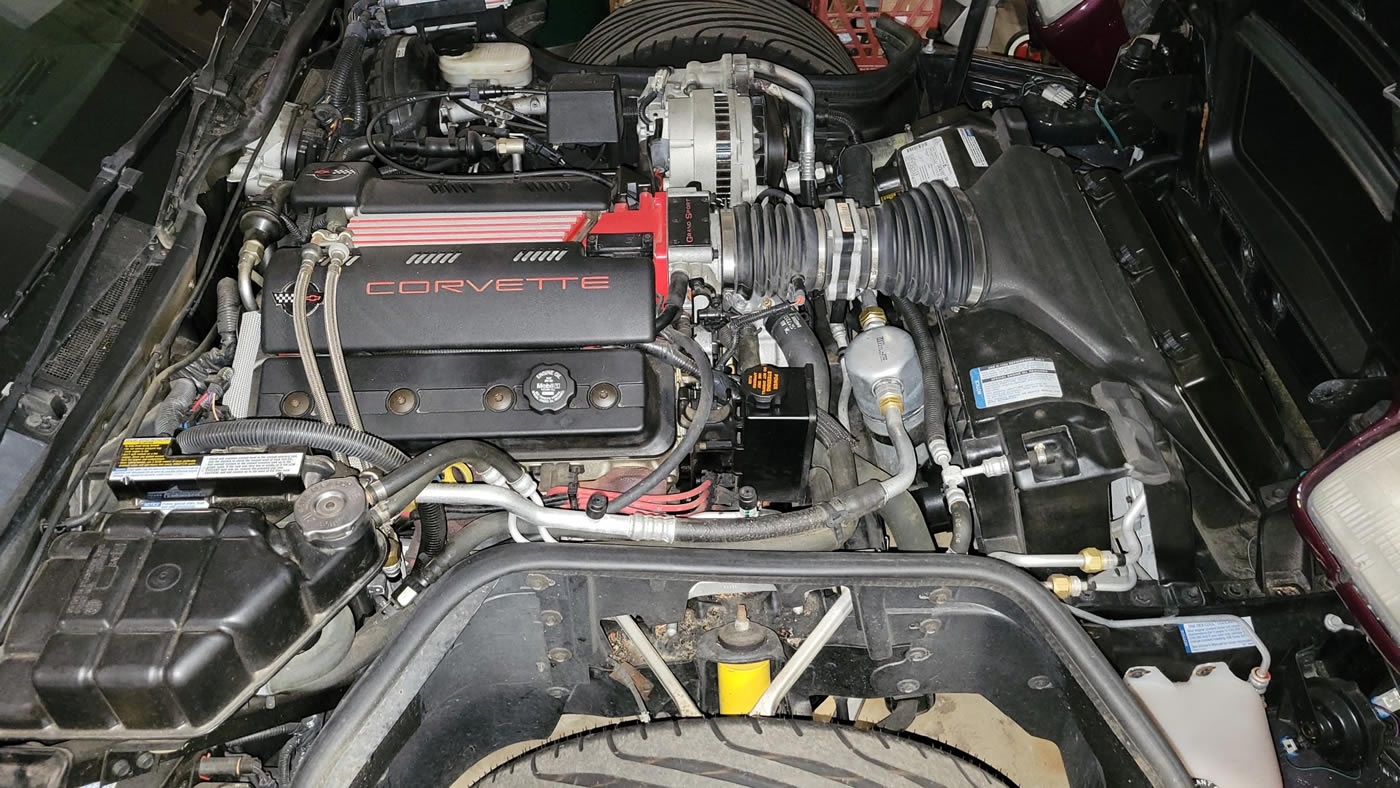 1996 Corvette Convertible LT4 6-Speed in Dark Purple Metallic