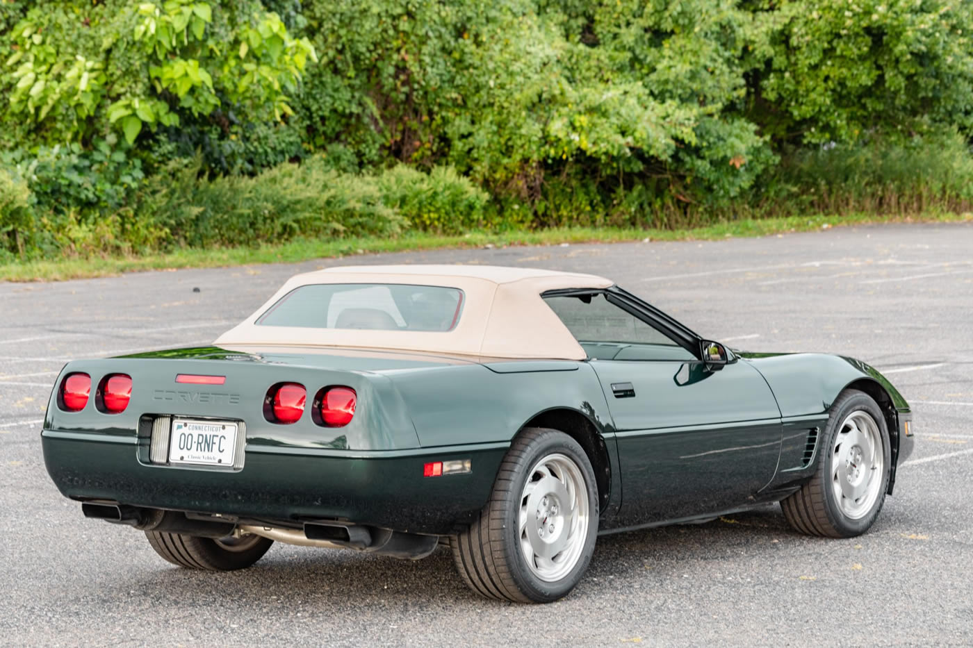 1996 Corvette Convertible LT4 6-Speed in Polo Green Metallic