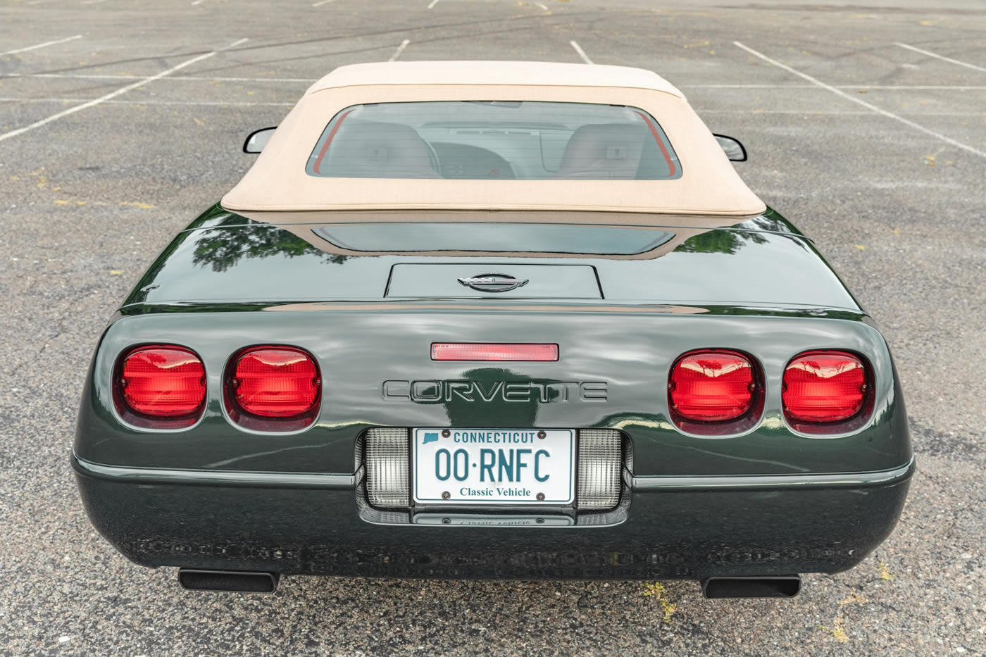 1996 Corvette Convertible LT4 6-Speed in Polo Green Metallic