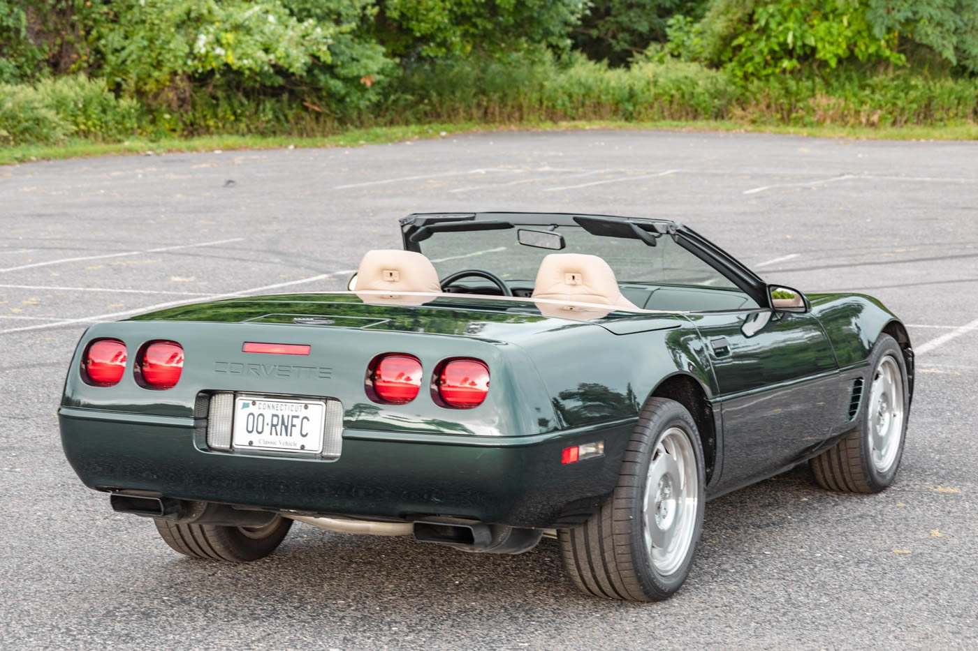 1996 Corvette Convertible LT4 6-Speed in Polo Green Metallic