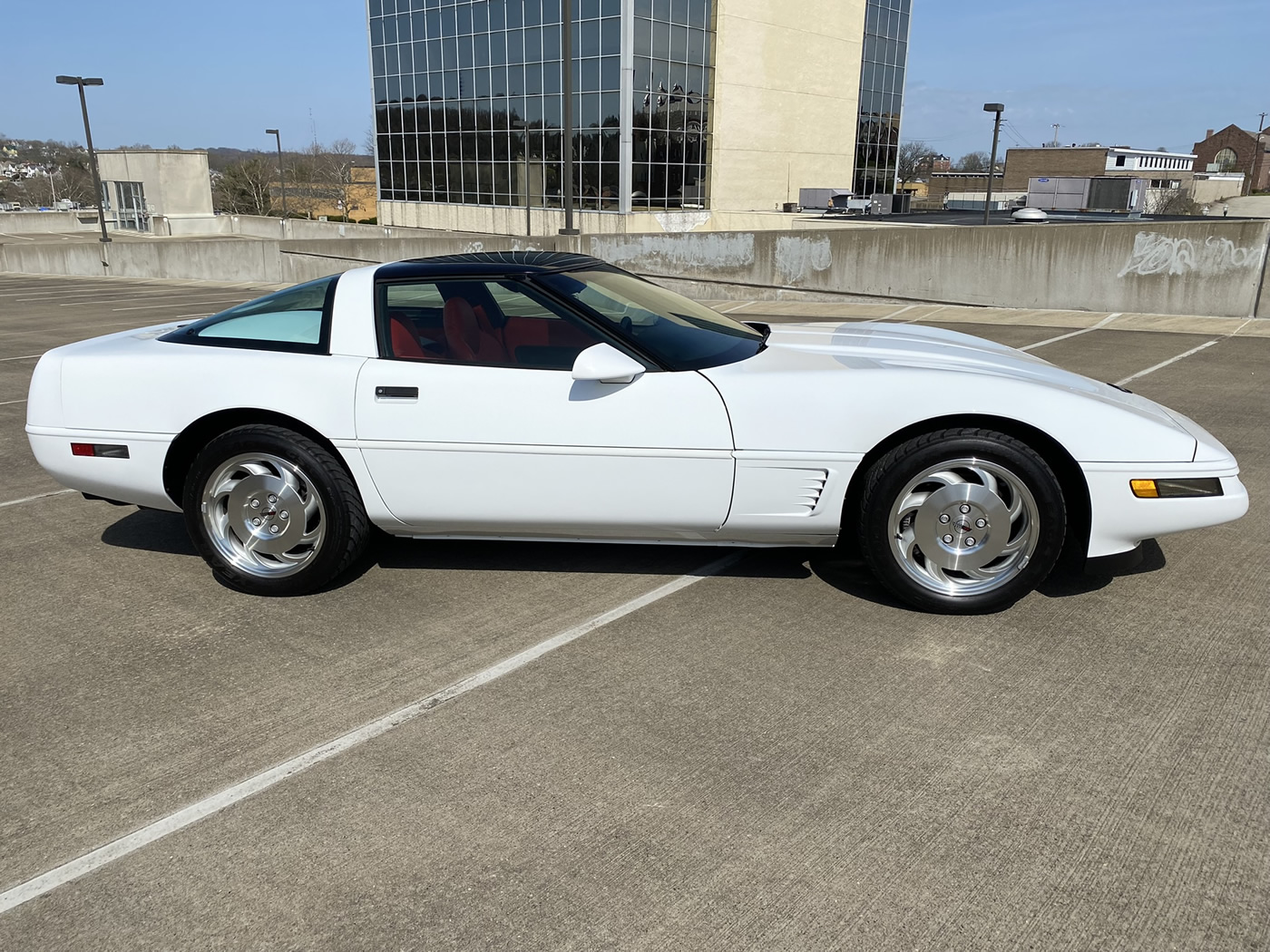 1996 Corvette Coupe in Arctic White