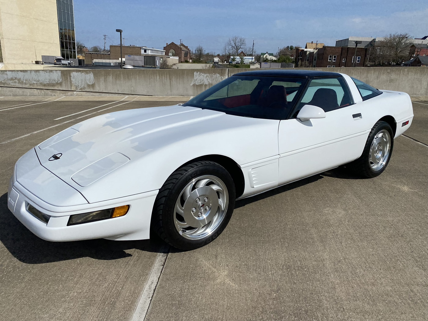 1996 Corvette Coupe in Arctic White