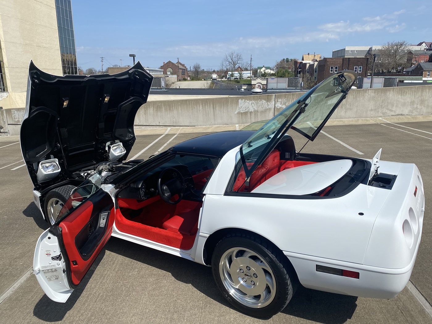 1996 Corvette Coupe in Arctic White