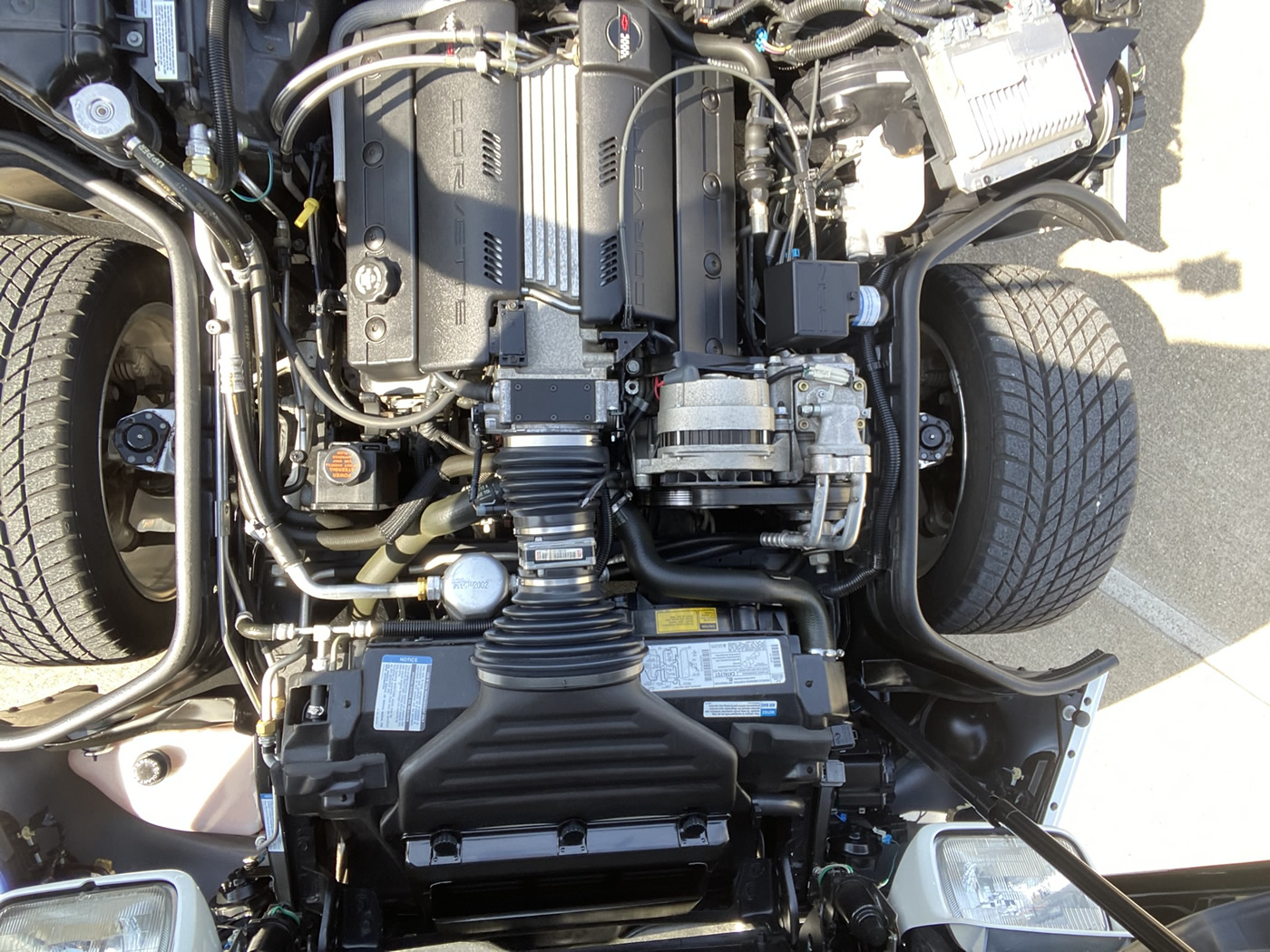 1996 Corvette Coupe in Arctic White