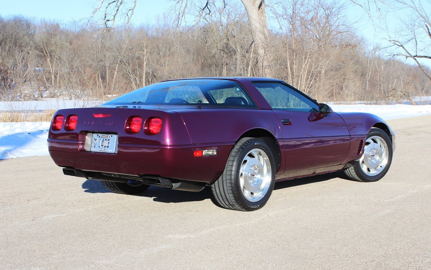 1996 Corvette Coupe in Dark Purple Metallic