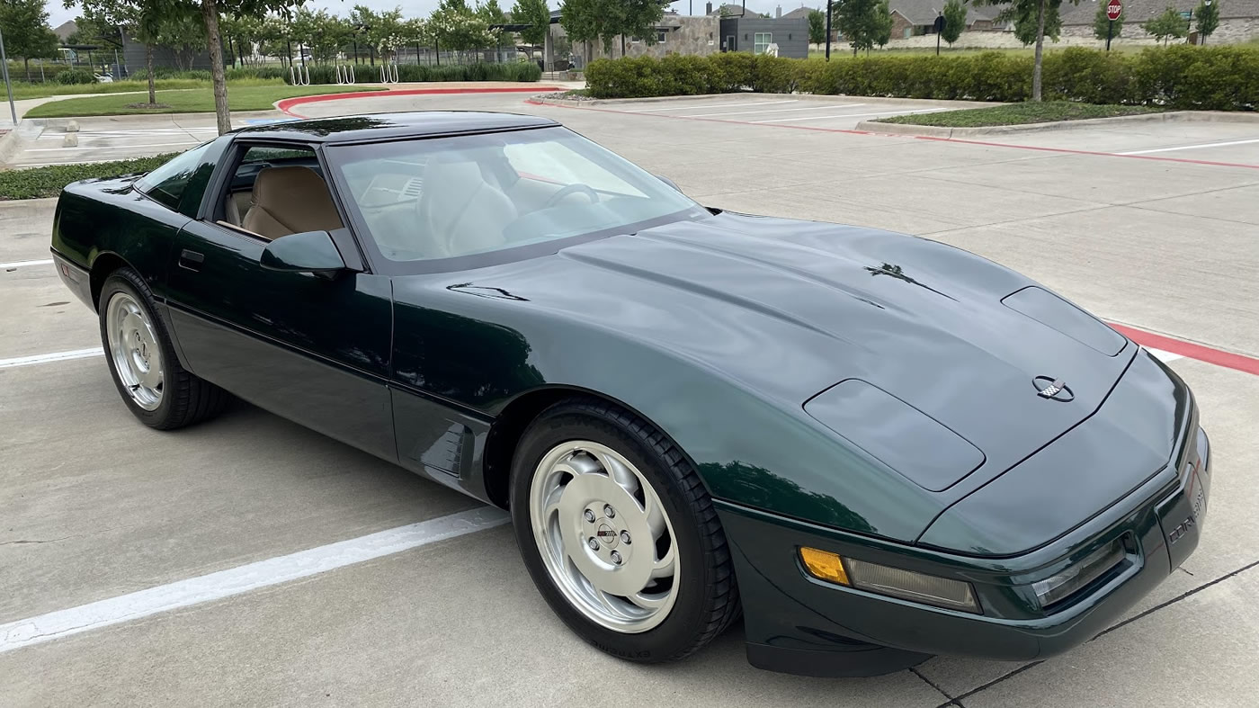 1996 Corvette LT4 Coupe in Polo Green Metallic