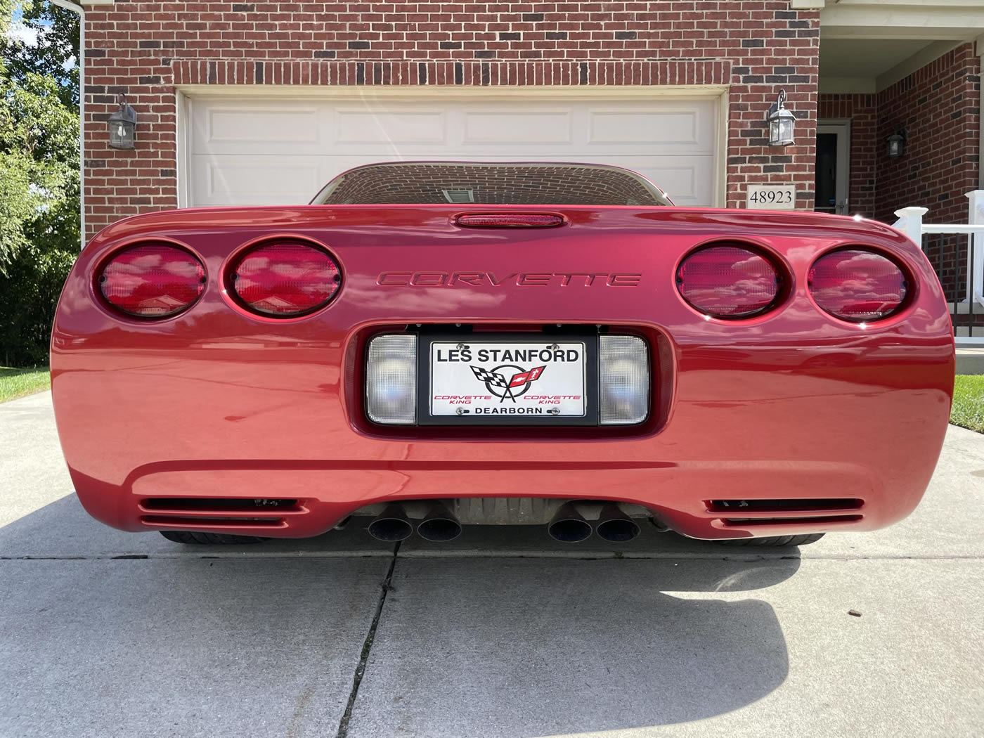 1998 Corvette Coupe in Carmine Red Metallic