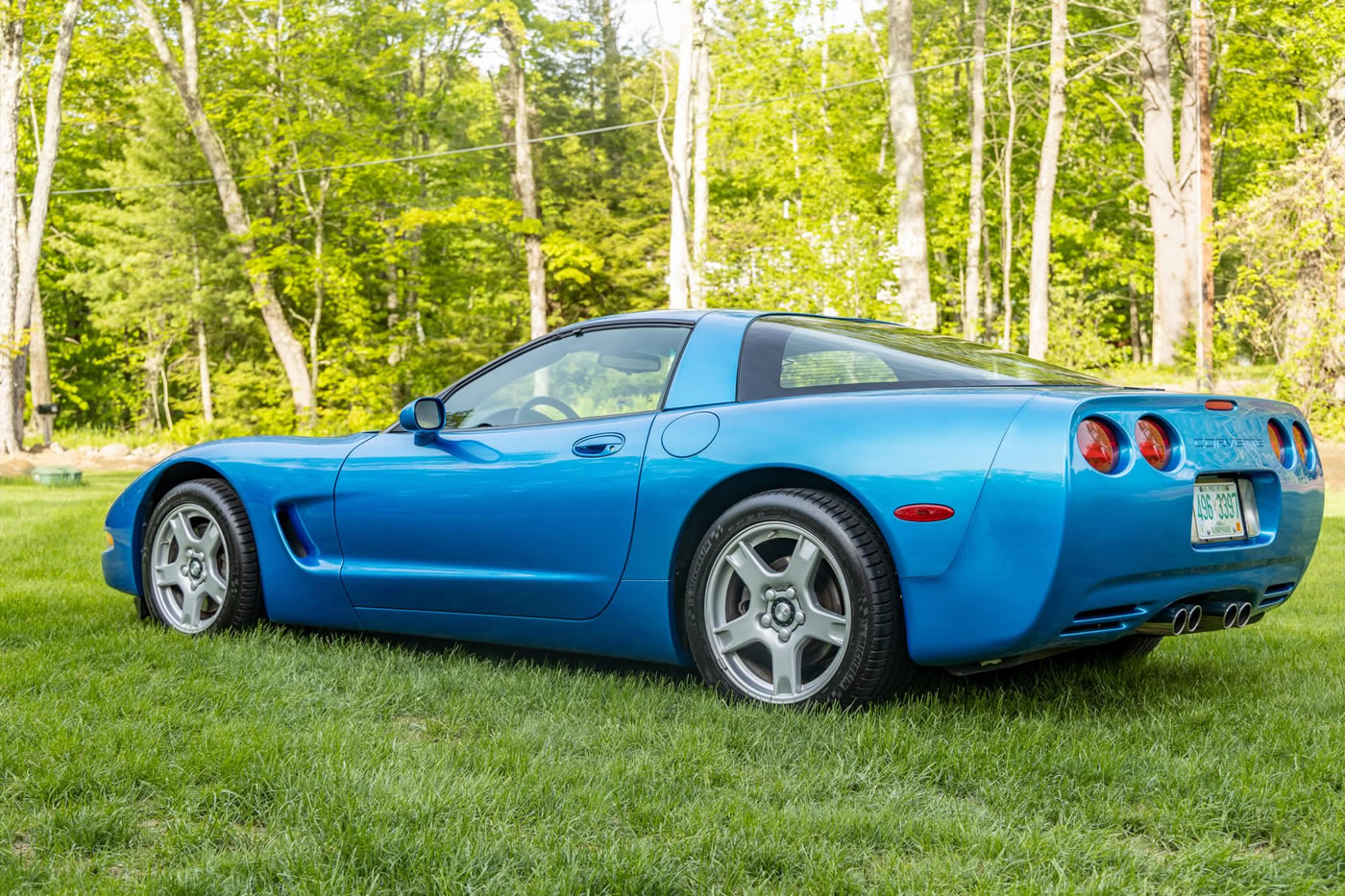 1998 Corvette Coupe in Nassau Blue Metallic