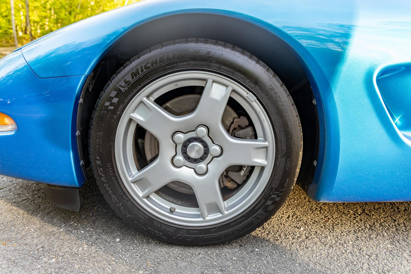 1998 Corvette Coupe in Nassau Blue Metallic