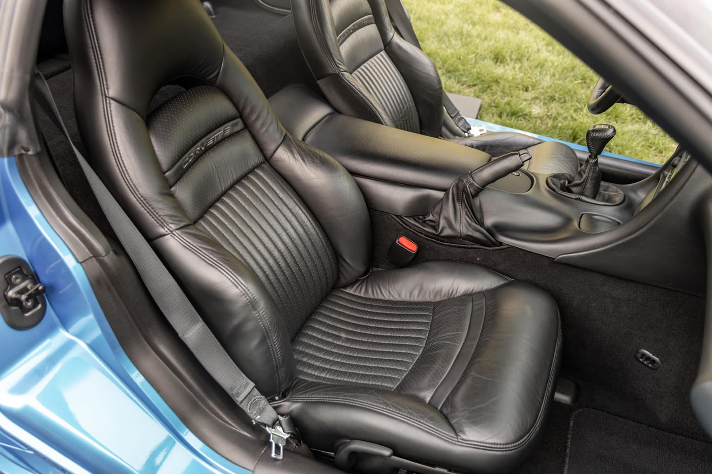 1998 Corvette Coupe in Nassau Blue Metallic