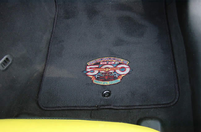 1998 Indy 500 Stitching on Pace Car Seat