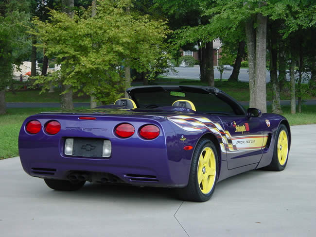1998 Indy Pace Car - Rear View