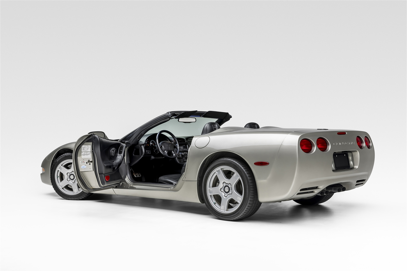 1999 Corvette Convertible in Light Pewter Metallic