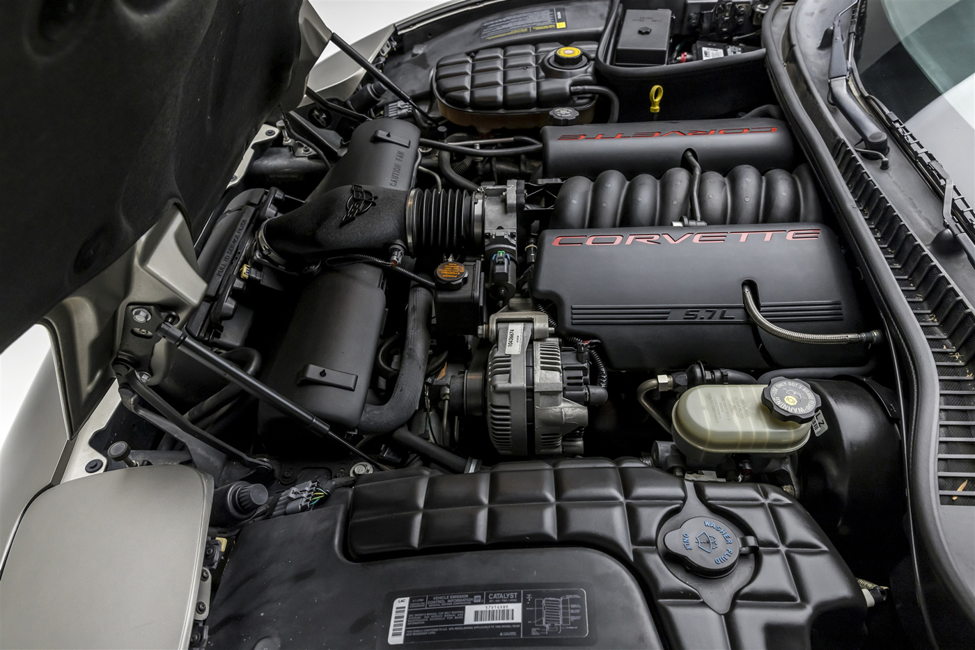 1999 Corvette Convertible in Light Pewter Metallic