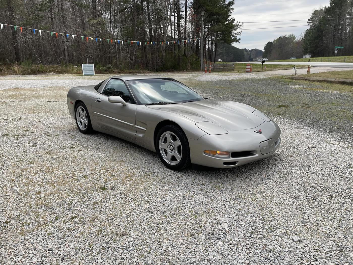 1999 Corvette Coupe in Light Pewter Metallic