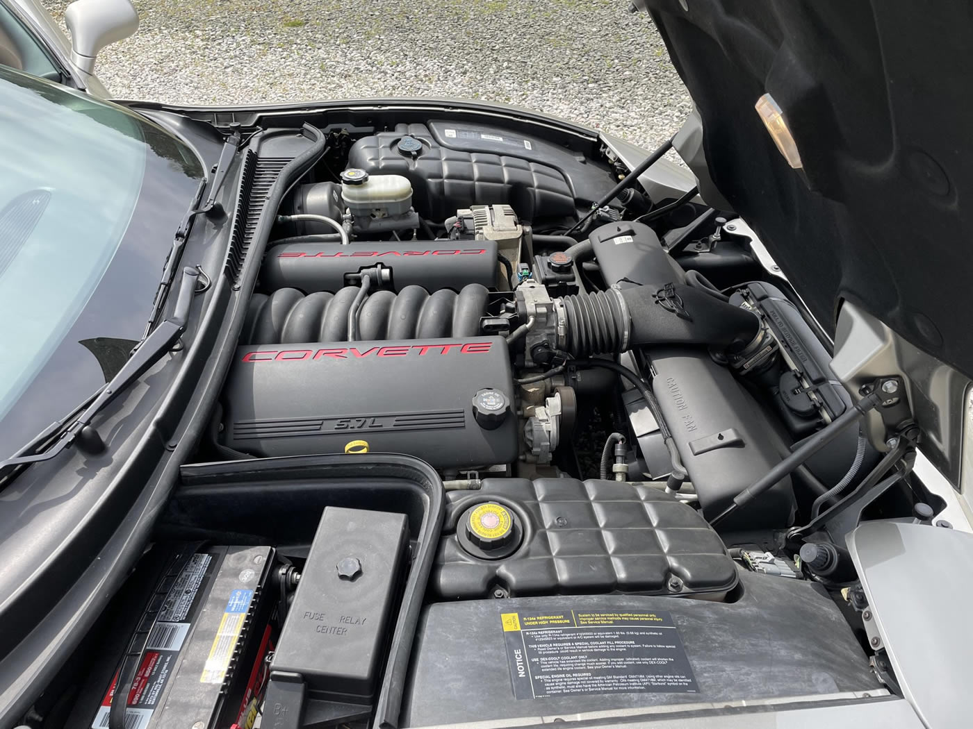 1999 Corvette Coupe in Light Pewter Metallic