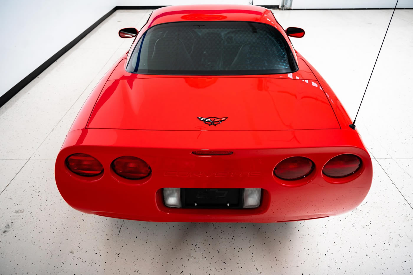 1999 Corvette Fixed Roof Coupe in Torch Red