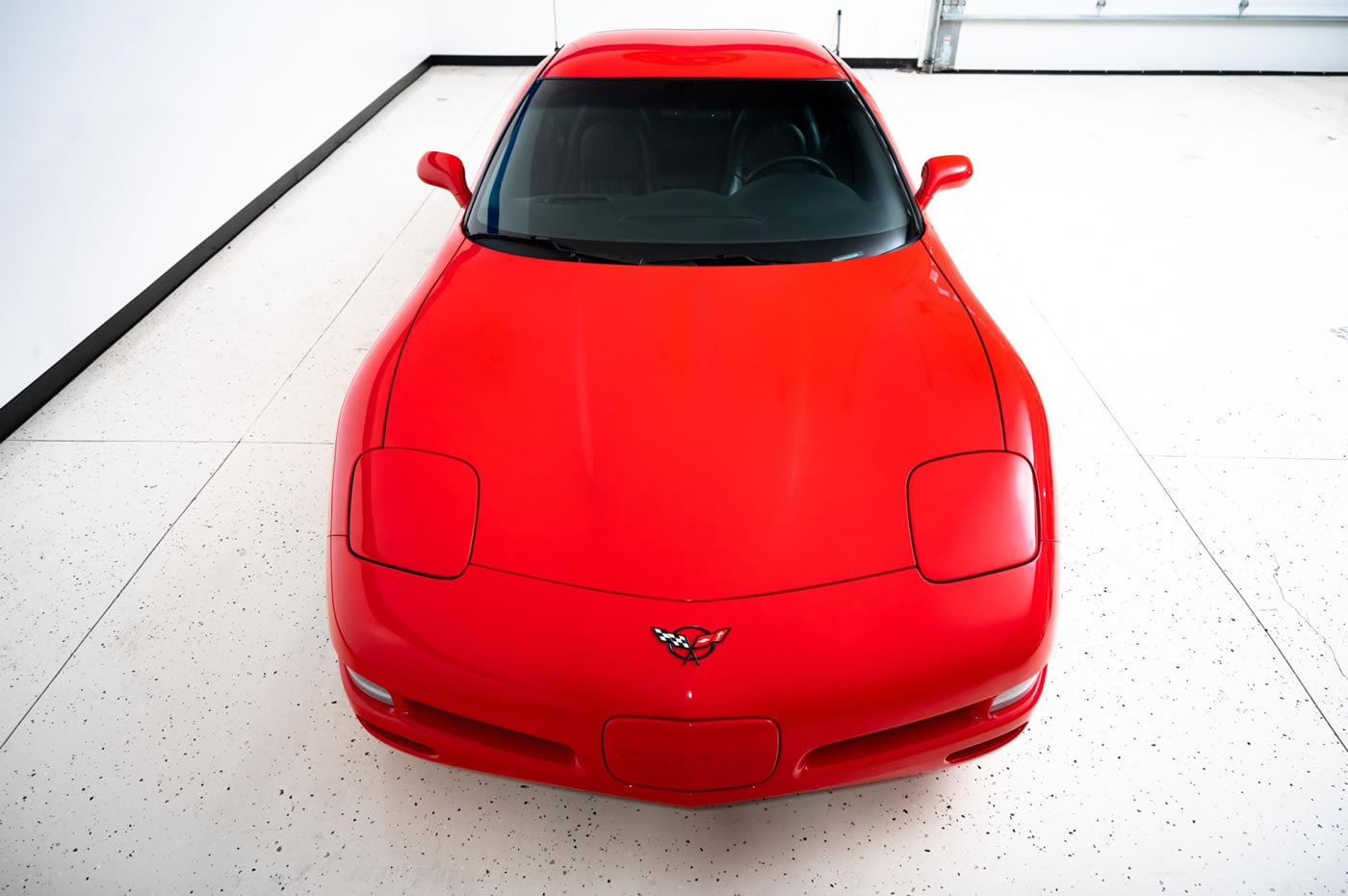 1999 Corvette Fixed Roof Coupe in Torch Red
