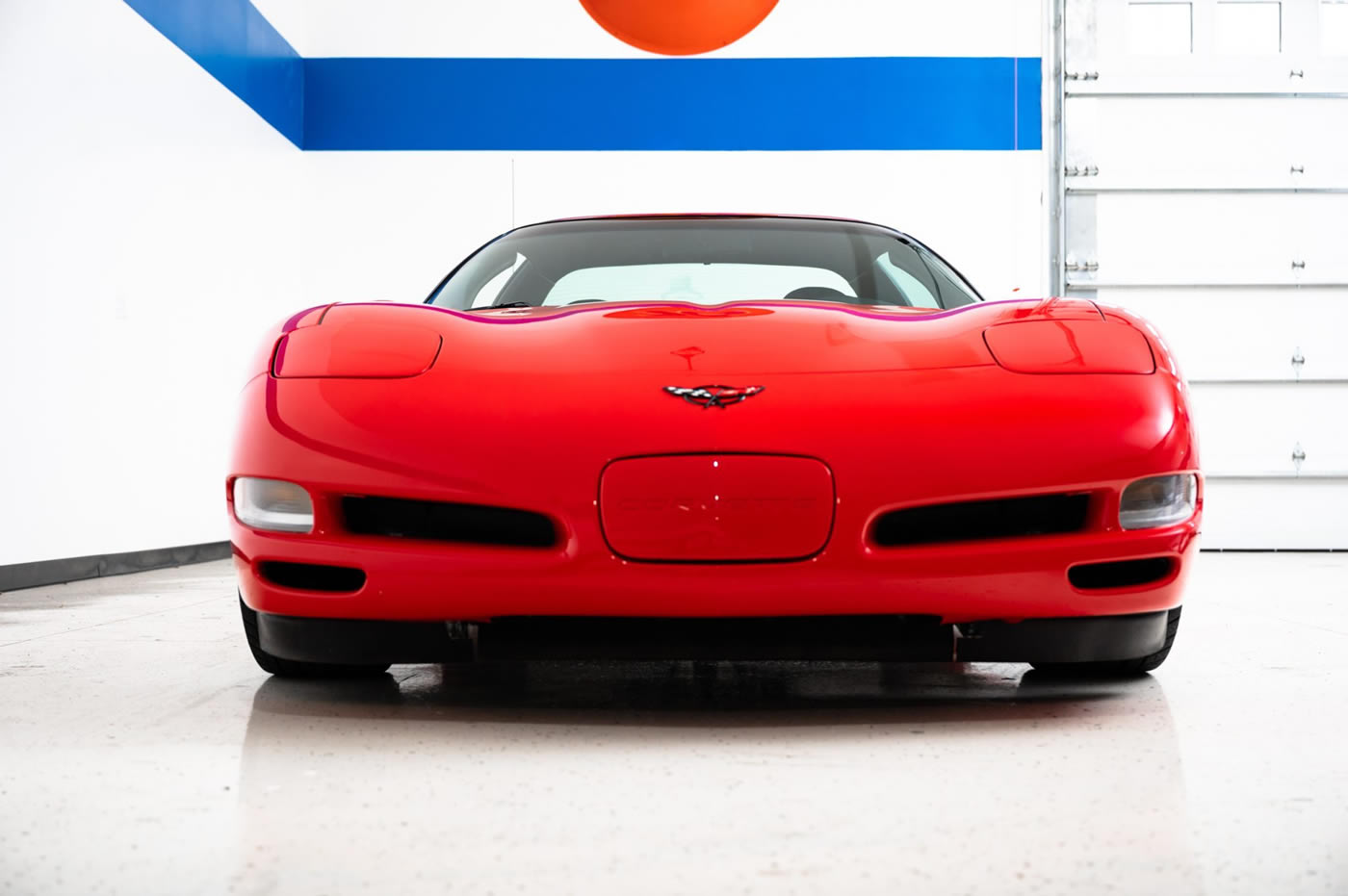 1999 Corvette Fixed Roof Coupe in Torch Red