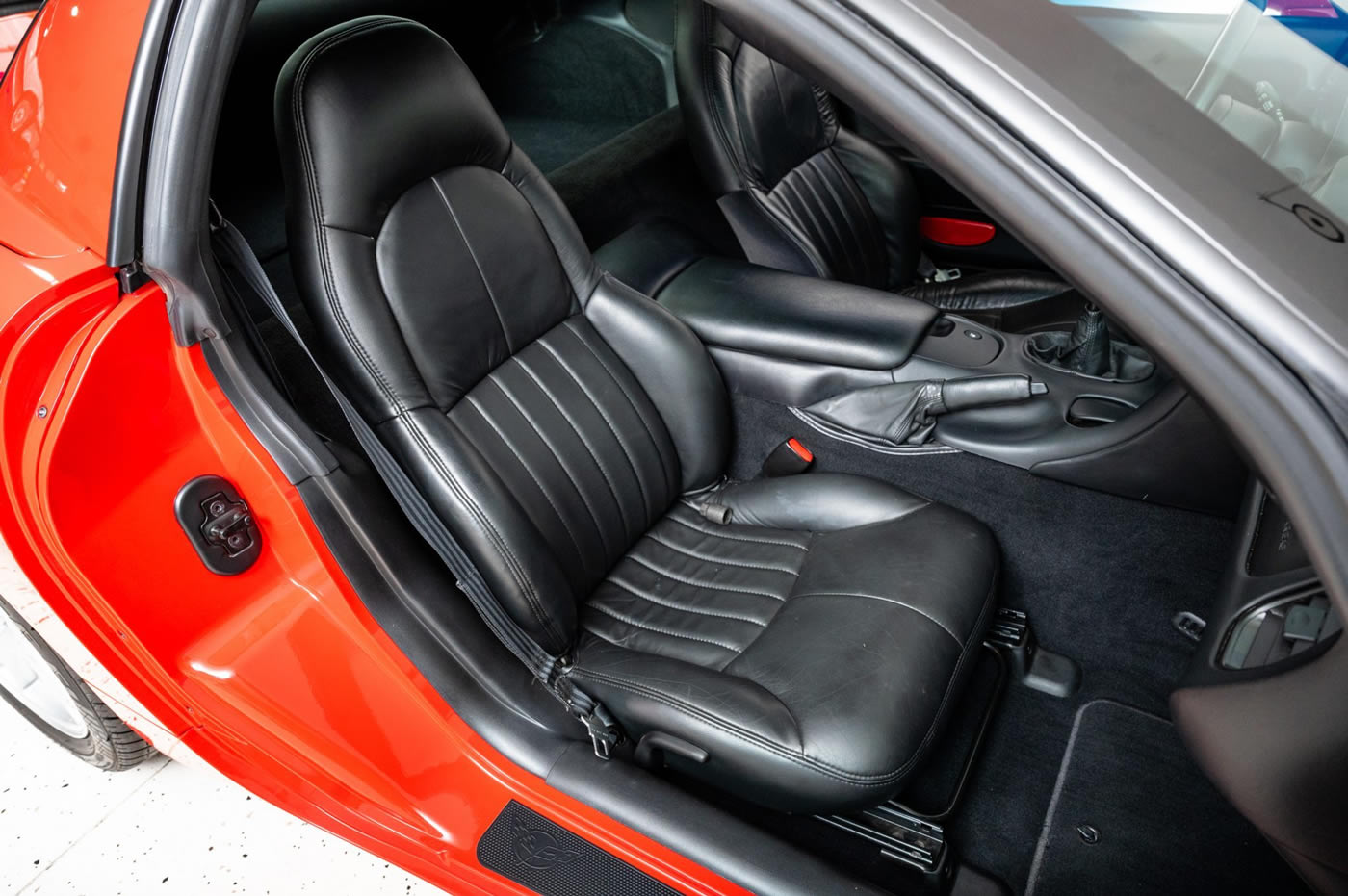 1999 Corvette Fixed Roof Coupe in Torch Red