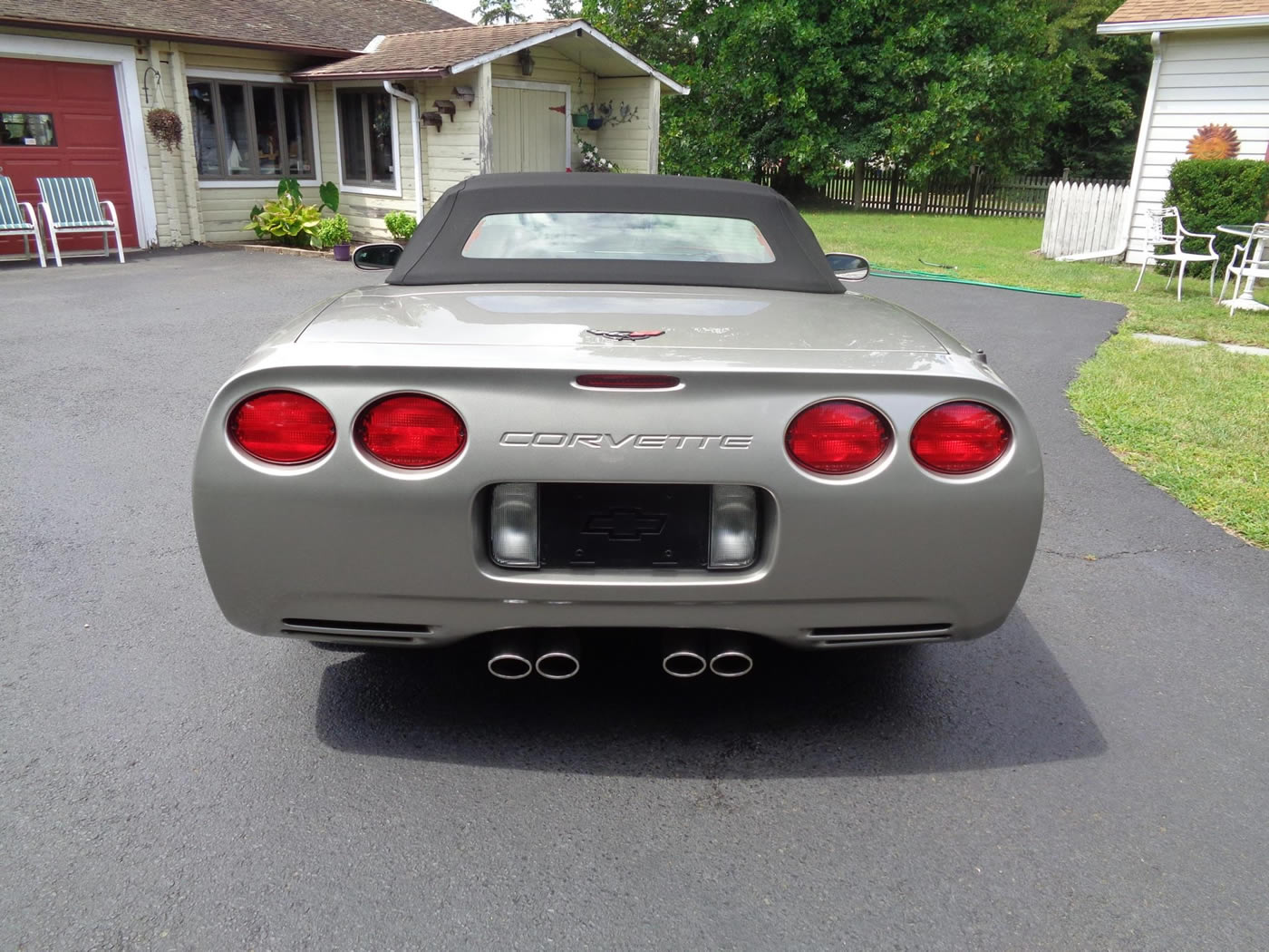 2000 Corvette Convertible in Light Pewter Metallic