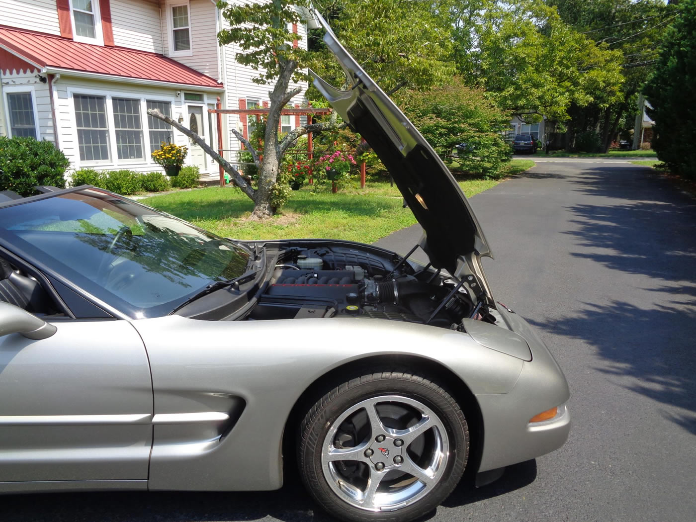 2000 Corvette Convertible in Light Pewter Metallic