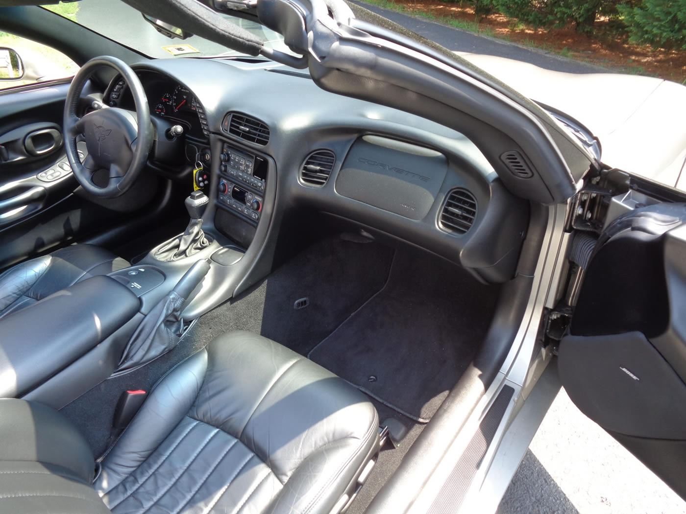 2000 Corvette Convertible in Light Pewter Metallic