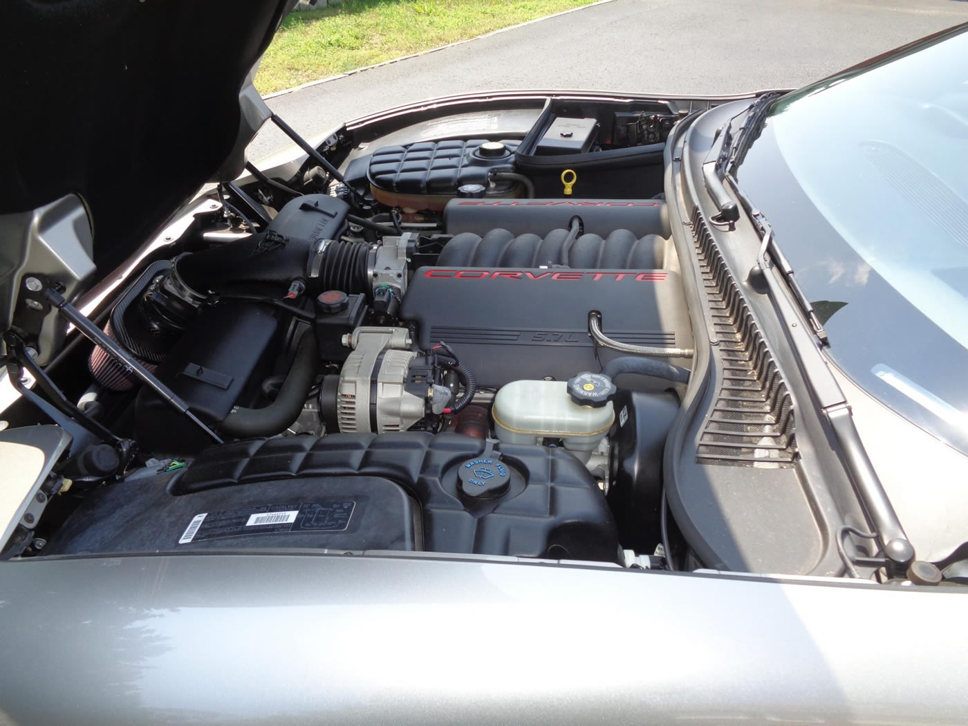 2000 Corvette Convertible in Light Pewter Metallic