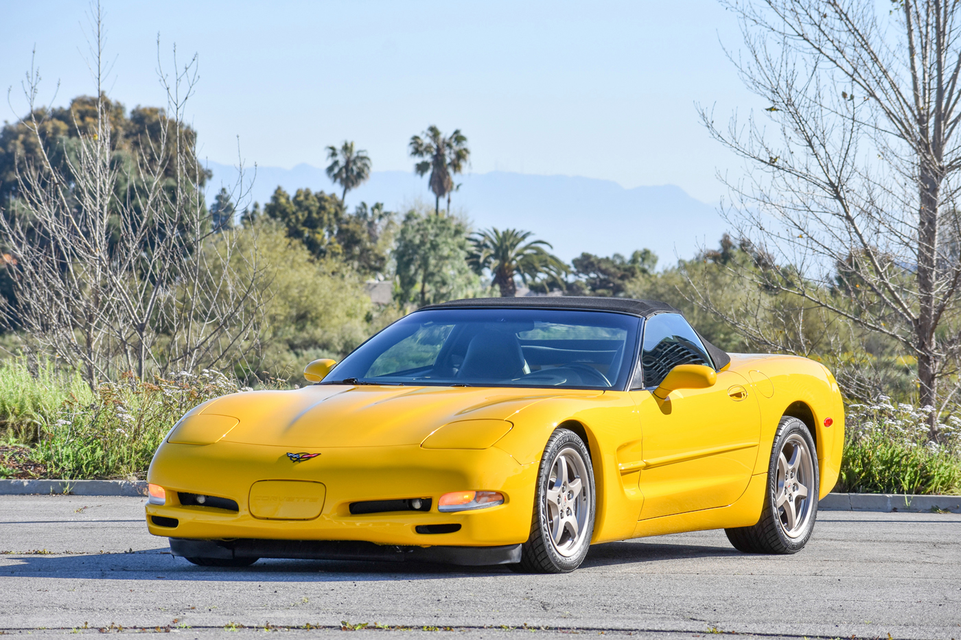 2000 Corvette Convertible in Millennium Yellow