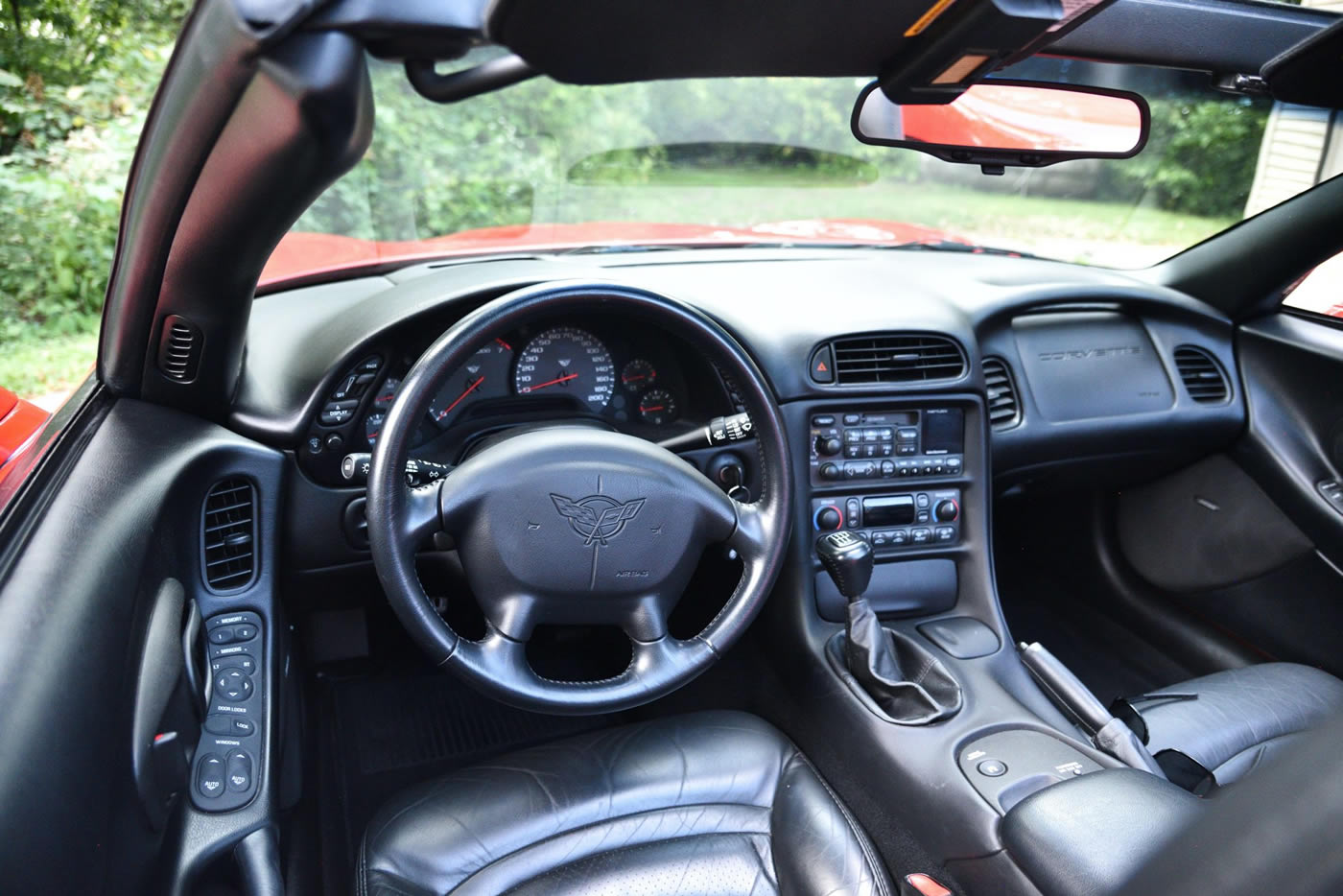 2000 Corvette Convertible in Torch Red