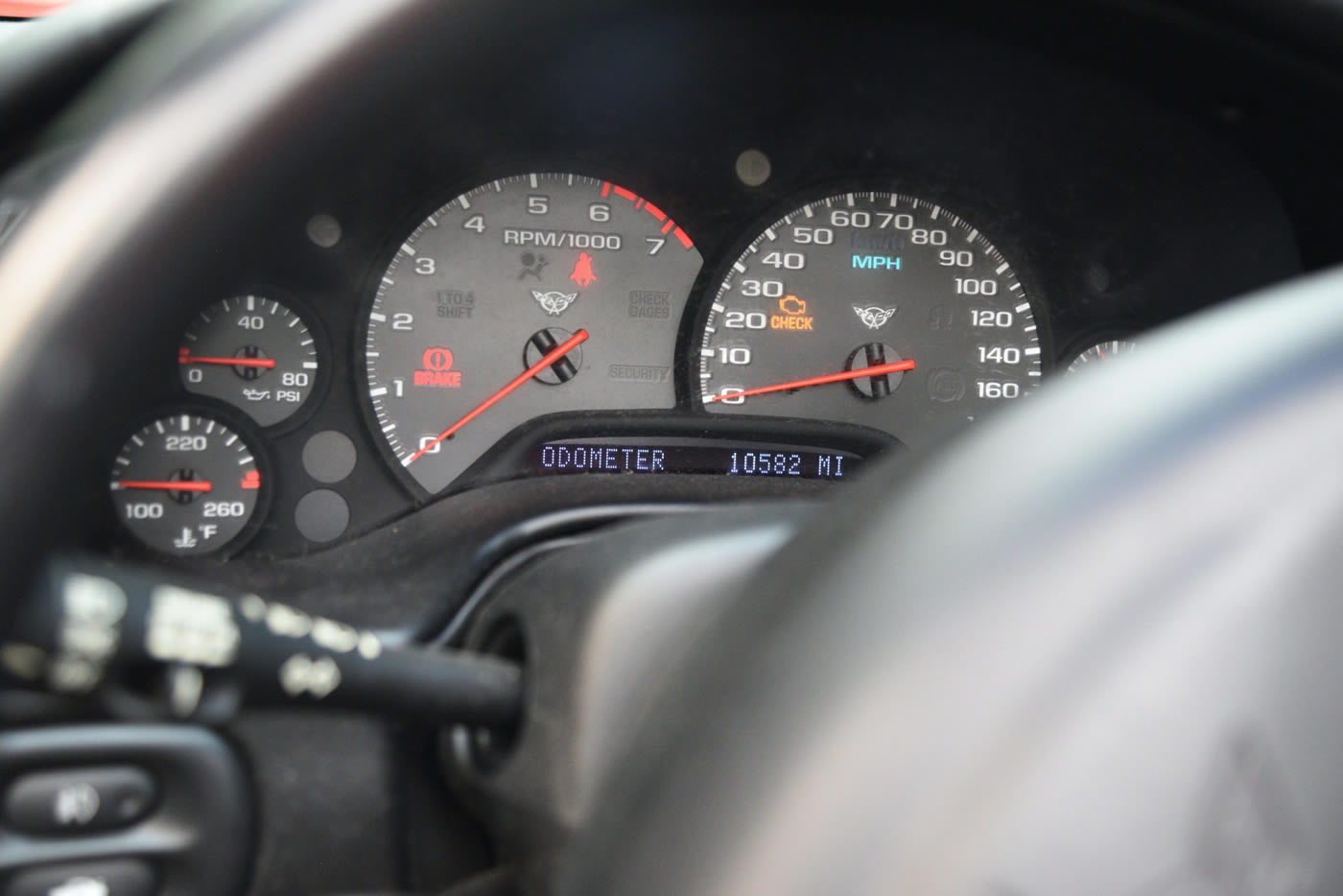 2000 Corvette Convertible in Torch Red