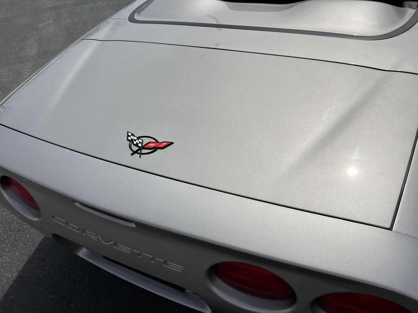 2001 Corvette Convertible in Light Pewter Metallic