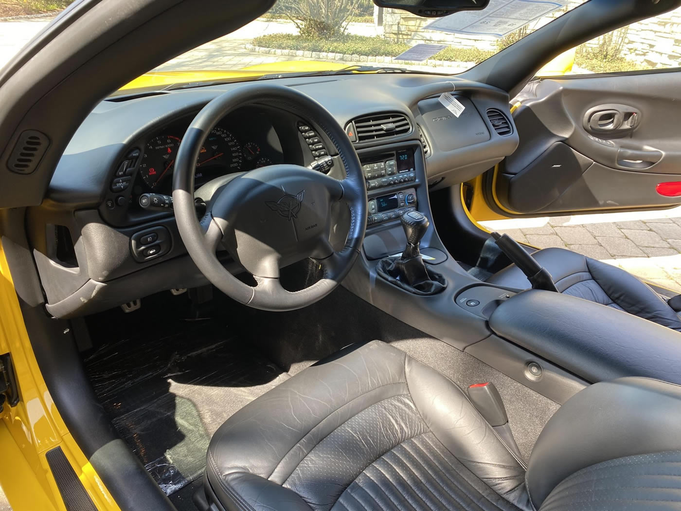 2002 Corvette Convertible in Millennium Yellow